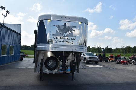 New 2027 Merhow Trailers STAMPEDE 8312 Horse Trailer