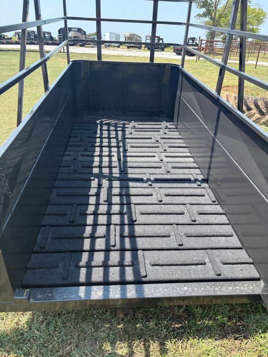 New 2026 Kodiak 4x8 Single Axle Mini Stock Trailer W/ Swing Gate & Slam Latch