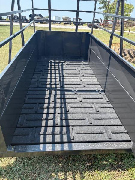 New 2026 Kodiak 4x8 Single Axle Mini Stock Trailer W/ Swing Gate & Slam Latch
