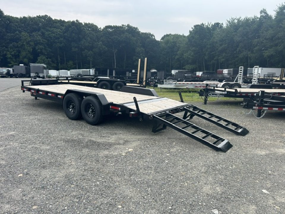 New 2026 Quality Steel and Aluminum 7 X 20 - 14,000 lb. GVWR Equipment Trailer