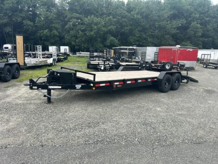 New 2026 Quality Steel and Aluminum 7 X 20 - 14,000 lb. GVWR Equipment Trailer