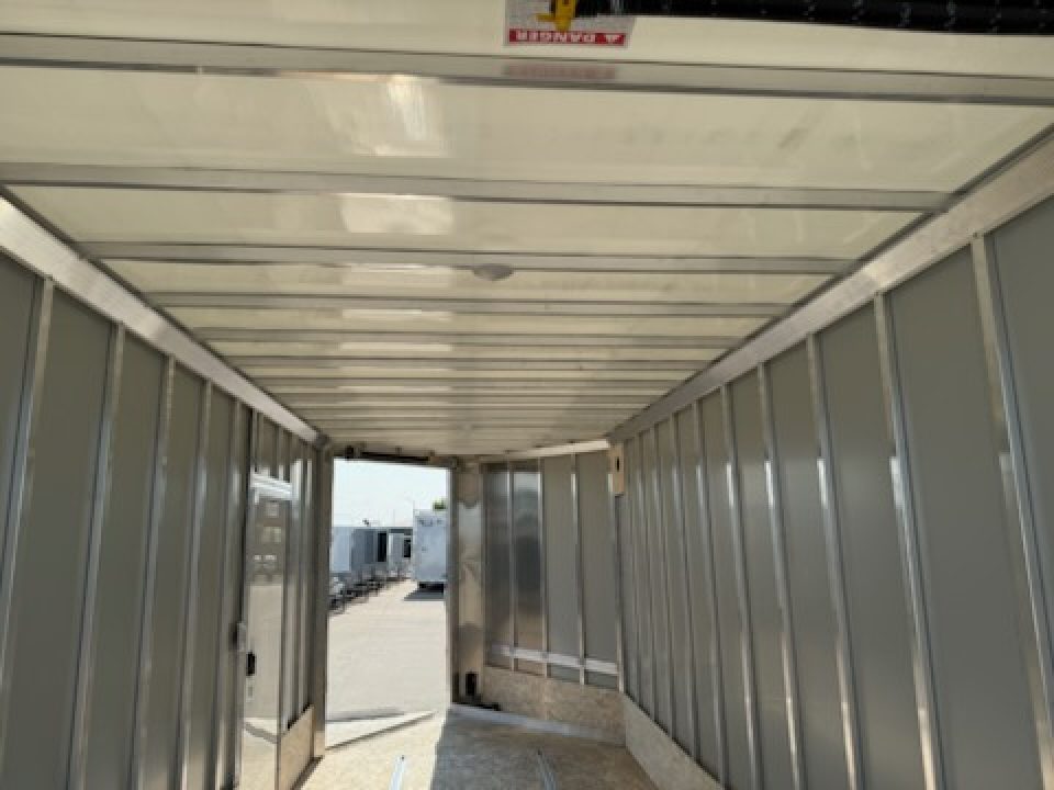 New 2027 E-Z Hauler EZES7.4X16+5-IF Snowmobile Trailer