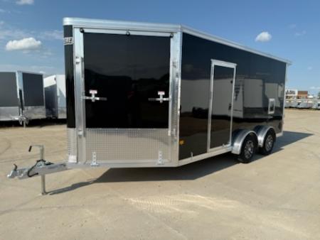 New 2027 E-Z Hauler EZES7.4X16+5-IF Snowmobile Trailer