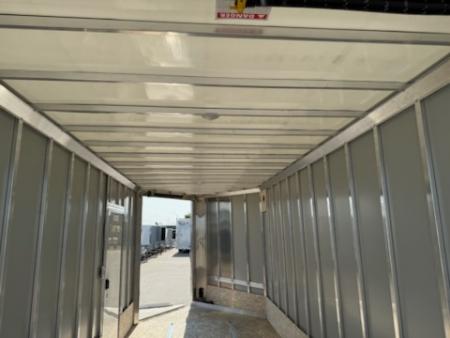 New 2027 E-Z Hauler EZES7.4X16+5-IF Snowmobile Trailer