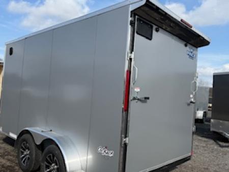 New 2027 Pace American 7 x 16 - 10K Journey SE Flat Top Sloped V-Nose Cargo Trailer Cargo / Enclosed Trailer