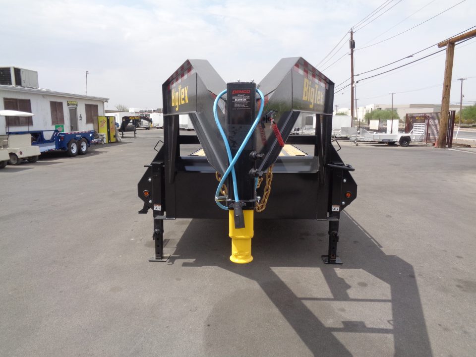 New 2027 Big Tex Trailer * 16GN-40D5A * 40ft Super Duty Single Wheel Tandem Axle Gooseneck Trailer w/ Mega Ramps