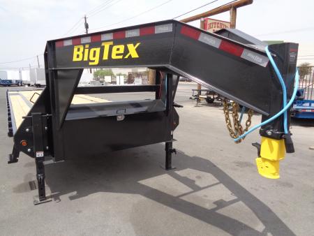 New 2027 Big Tex Trailer * 16GN-40D5A * 40ft Super Duty Single Wheel Tandem Axle Gooseneck Trailer w/ Mega Ramps