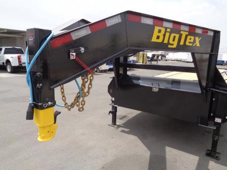 New 2027 Big Tex Trailer * 16GN-40D5A * 40ft Super Duty Single Wheel Tandem Axle Gooseneck Trailer w/ Mega Ramps