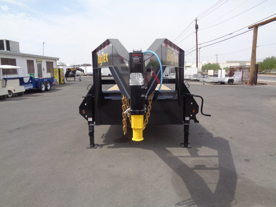 New 2027 Big Tex Trailer * 16GN-40D5A * 40ft Super Duty Single Wheel Tandem Axle Gooseneck Trailer w/ Mega Ramps