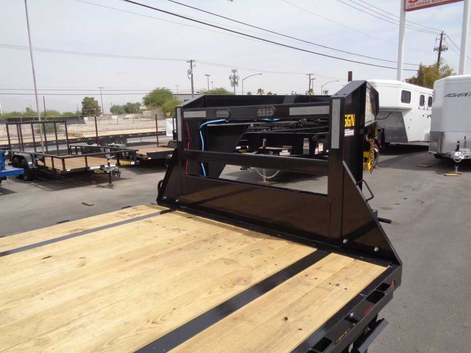 New 2027 Big Tex Trailer * 16GN-40D5A * 40ft Super Duty Single Wheel Tandem Axle Gooseneck Trailer w/ Mega Ramps