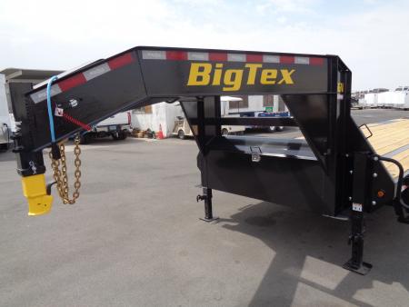 New 2027 Big Tex Trailer * 16GN-40D5A * 40ft Super Duty Single Wheel Tandem Axle Gooseneck Trailer w/ Mega Ramps