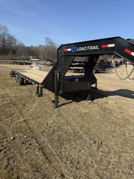 New 2026 Load Trail 102X40 HYD DOVE TAIL HYD JACKS 25900# Deckover Trailer