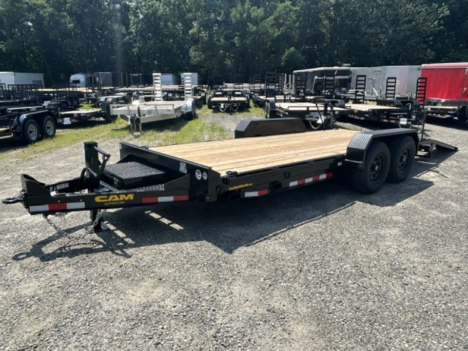 New 2026 Cam Superline 18 ft. long deck by 82" wide , with 15,400 lb. GVWR Equipment Trailer
