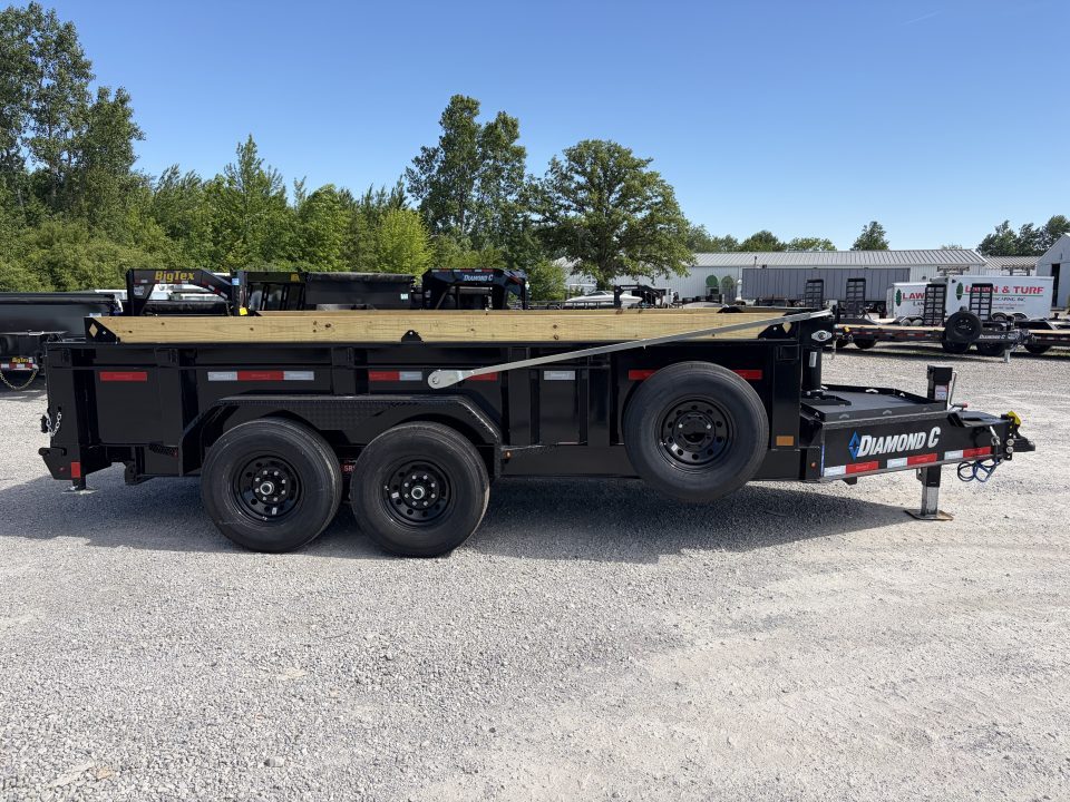 New 2027 Diamond C TrailersLPT207L14X82 (82" X 14') 15.5K Telescopic Dump Trailer