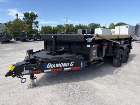 New 2027 Diamond C TrailersLPT207L14X82 (82  X 14') 15.5K Telescopic Dump Trailer