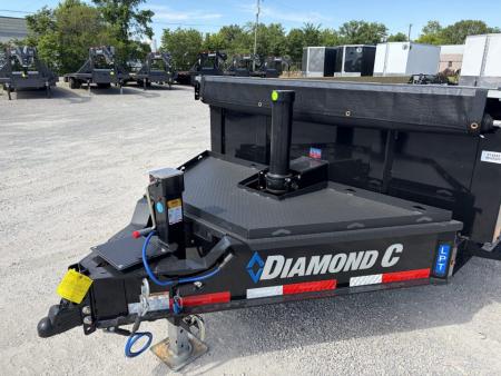 New 2027 Diamond C TrailersLPT207L14X82 (82" X 14') 15.5K Telescopic Dump Trailer