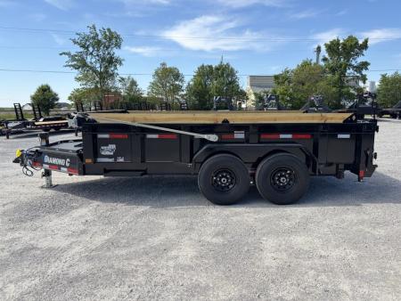 New 2027 Diamond C TrailersLPT207L14X82 (82" X 14') 15.5K Telescopic Dump Trailer