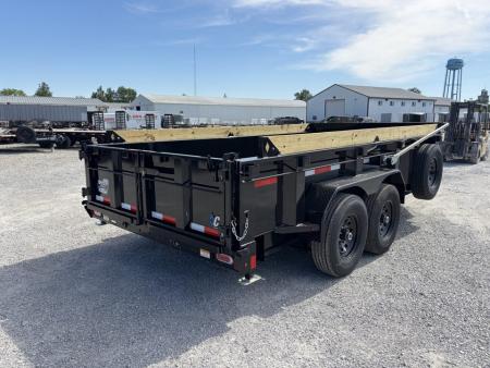 New 2027 Diamond C TrailersLPT207L14X82 (82" X 14') 15.5K Telescopic Dump Trailer