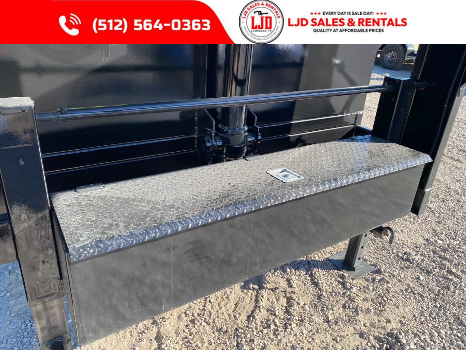 New 2026 Texas Pride - Gooseneck Dump Trailer 16'x4' - Tarp - 16K GVWR