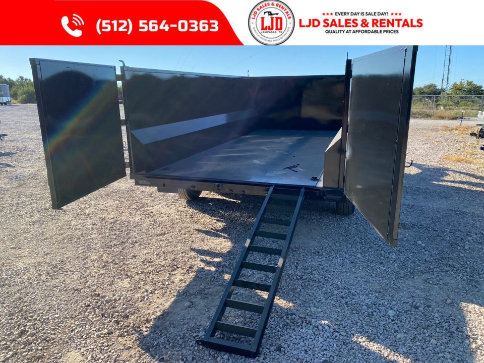 New 2026 Texas Pride - Gooseneck Dump Trailer 16'x4' - Tarp - 16K GVWR