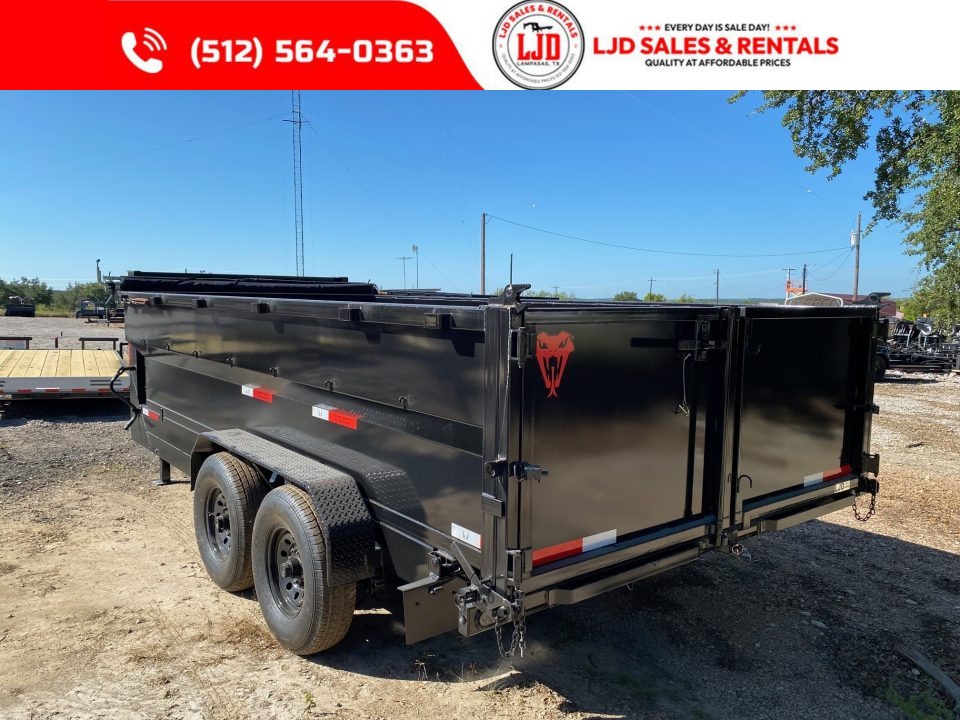 New 2026 Texas Pride - 16'x3' Dump Trailer- Tarp - 16K GVWR - Spreader - Ramps