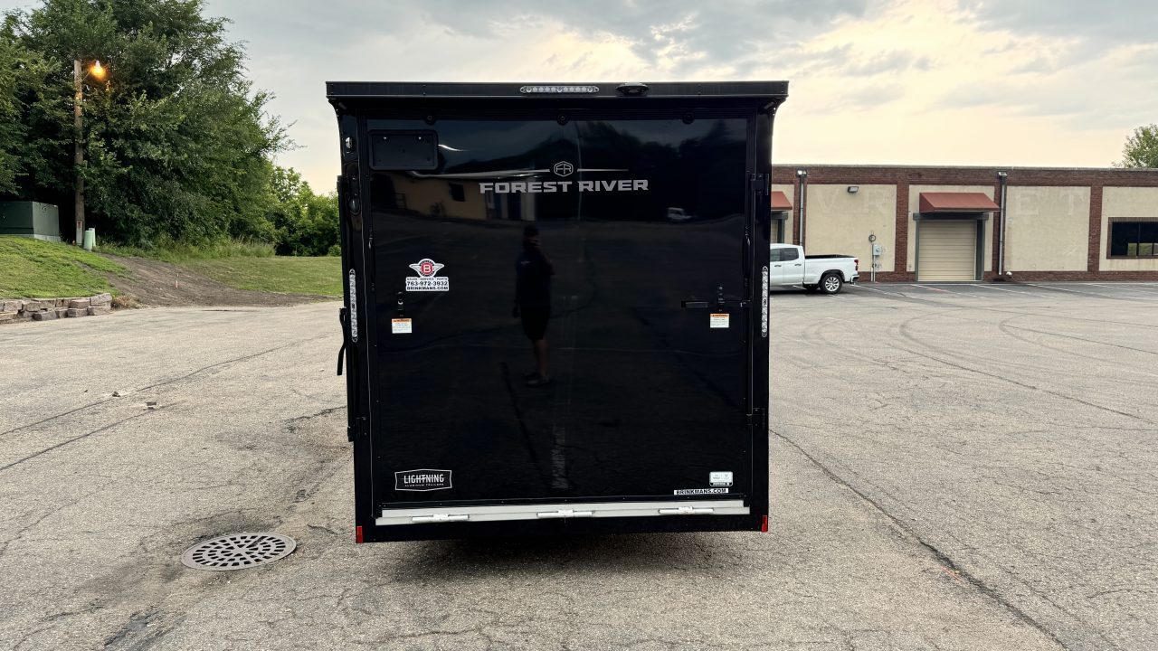 New 2027 Lightning Trailers 7.5x23 Snowmobile Trailer