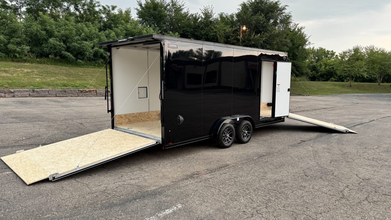 New 2027 Lightning Trailers 7.5x23 Snowmobile Trailer