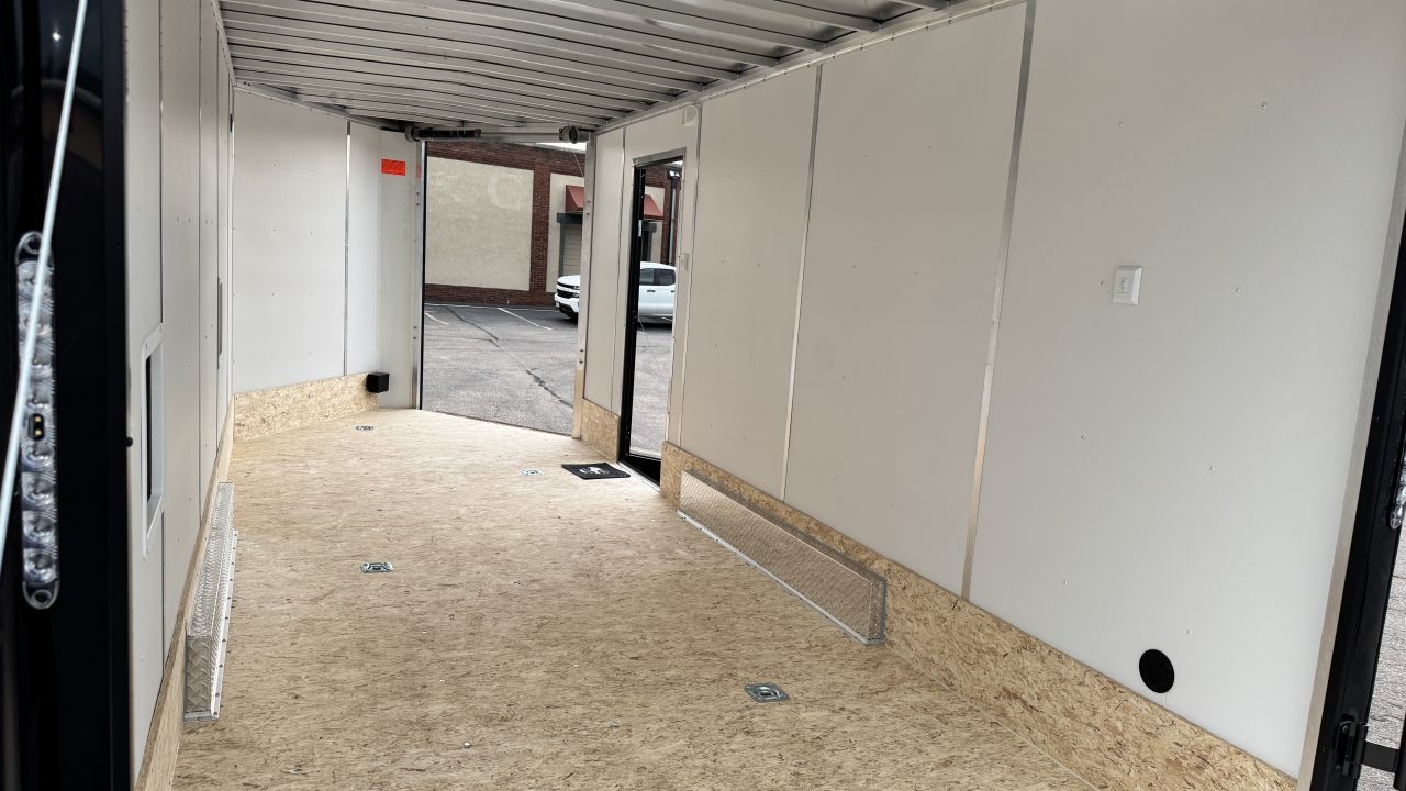 New 2027 Lightning Trailers 7.5x23 Snowmobile Trailer
