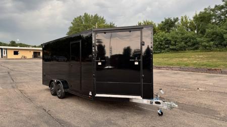 New 2027 Lightning Trailers 7.5x23 Snowmobile Trailer