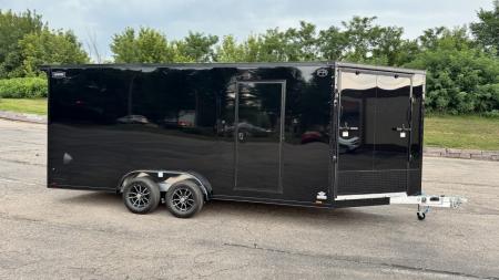 New 2027 Lightning Trailers 7.5x23 Snowmobile Trailer