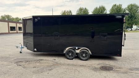 New 2027 Lightning Trailers 7.5x23 Snowmobile Trailer