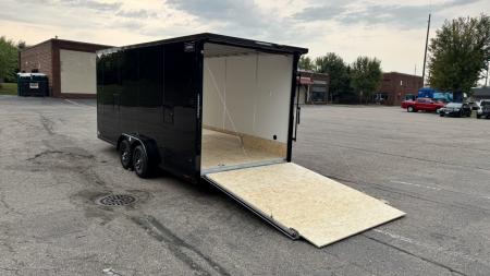 New 2027 Lightning Trailers 7.5x23 Snowmobile Trailer