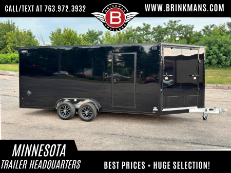 New 2027 Lightning Trailers 7.5x23 Snowmobile Trailer