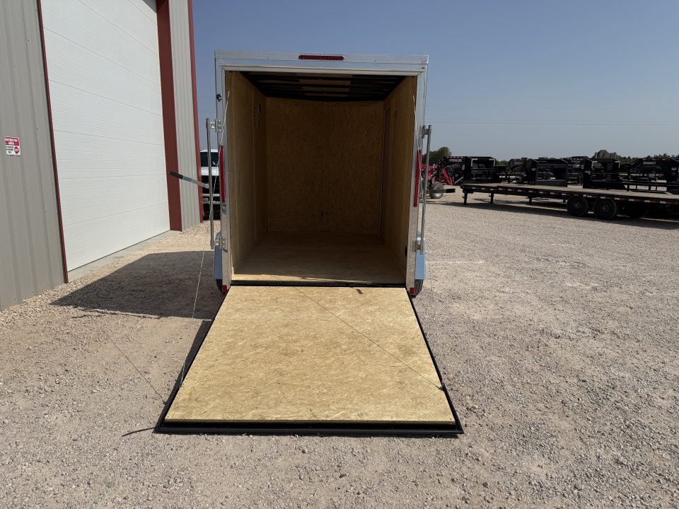 New 2027 Compass 6'x10' Enclosed Cargo Trailer - Indigo DLX