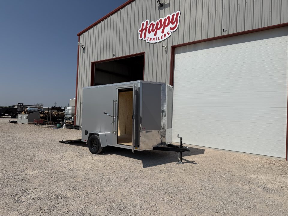 New 2027 Compass 6'x10' Enclosed Cargo Trailer - Indigo DLX