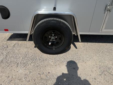 New 2027 Compass 6'x10' Enclosed Cargo Trailer - Indigo DLX