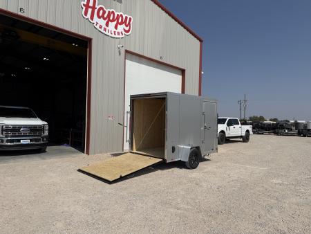 New 2027 Compass 6'x10' Enclosed Cargo Trailer - Indigo DLX