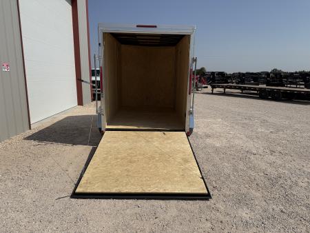 New 2027 Compass 6'x10' Enclosed Cargo Trailer - Indigo DLX