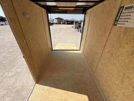New 2027 Compass 6'x10' Enclosed Cargo Trailer - Indigo DLX
