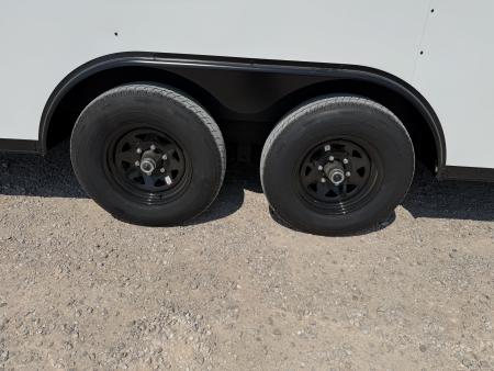 New 2027 Compass 8.5x24' Enclosed Cargo Trailer - Indigo DLX