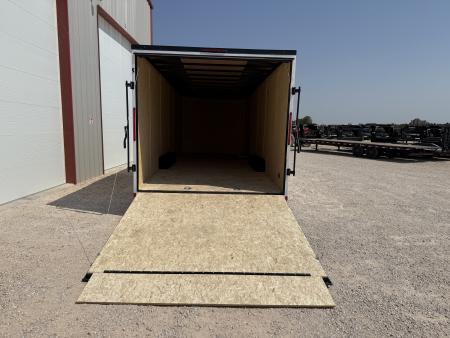 New 2027 Compass 8.5x24' Enclosed Cargo Trailer - Indigo DLX