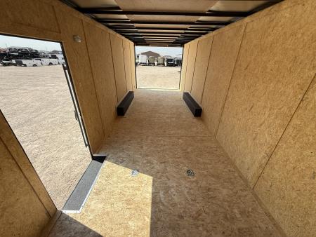 New 2027 Compass 8.5x24' Enclosed Cargo Trailer - Indigo DLX