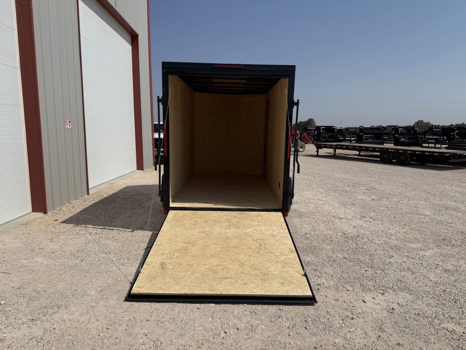 New 2027 Compass 6'x12' Enclosed Cargo Trailer - Indigo DLX