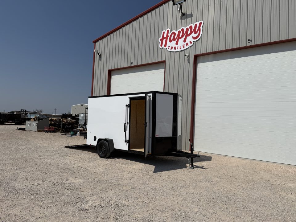 New 2027 Compass 6'x12' Enclosed Cargo Trailer - Indigo DLX