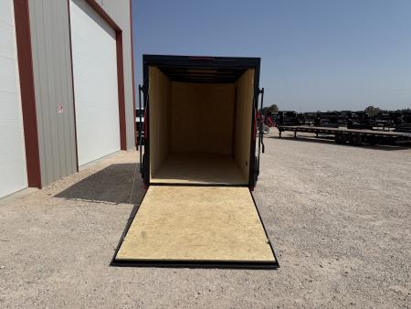 New 2027 Compass 6'x12' Enclosed Cargo Trailer - Indigo DLX