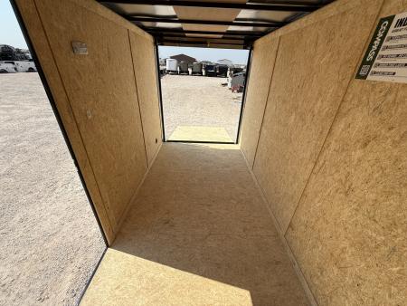 New 2027 Compass 6'x12' Enclosed Cargo Trailer - Indigo DLX