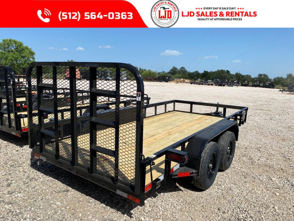 New 2026 Lacosta - 4' Gate - 83" x 16' Utility Trailer