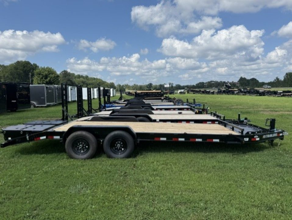 New 2027 PJ Trailers 83x20 8" I Beam EV Equipment Trailer