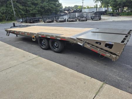 New 2027 DiamondC 24' Deckover w/ Max Ramps, 12,900 lb Payload DEC 208