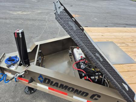 New 2027 DiamondC 24' Deckover w/ Max Ramps, 12,900 lb Payload DEC 208